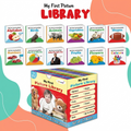 My First Complete Learning Library – 12 Board Books Set for Kids | Early Learning Educational Box for Toddlers (Ages 1–7)