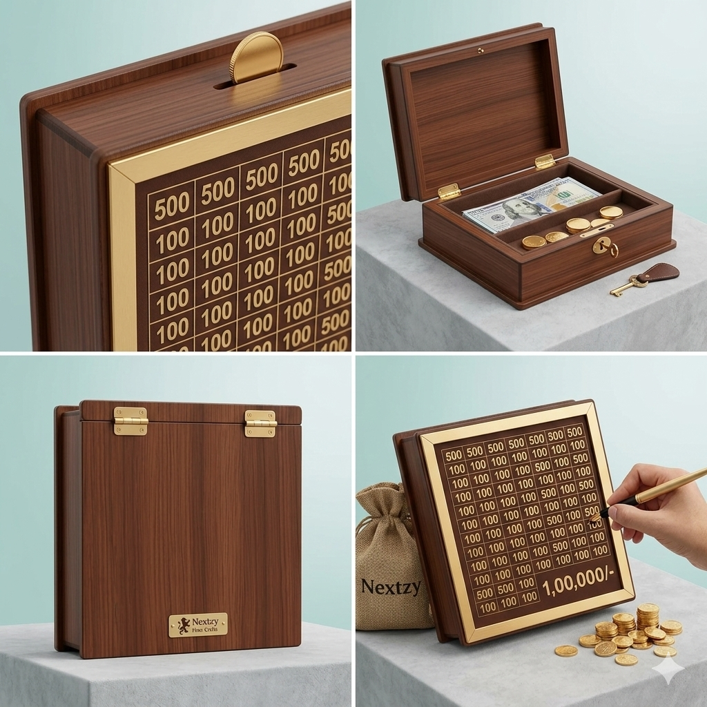 Savings Challenge Box – Smart Way to Save 1 Lakh Money